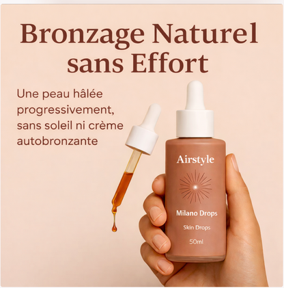 Bronzage naturel sans crème – Gouttes autobronzantes | AirStyle skin