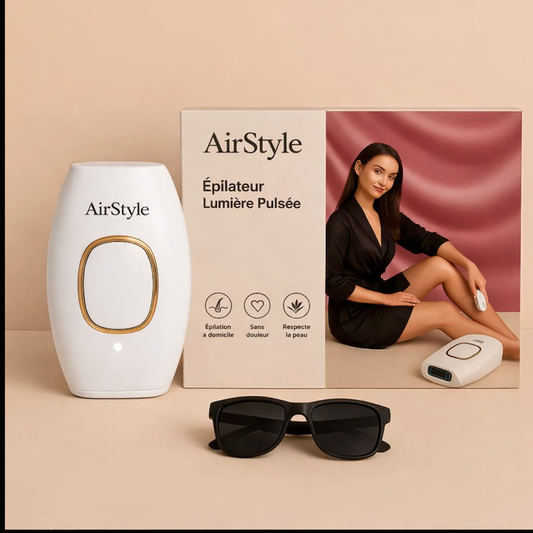 Épilateur IPL AirStyle – Épilation progressive Corps & Visage