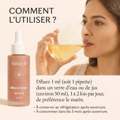 Bronzage naturel sans crème – Gouttes autobronzantes | AirStyle skin